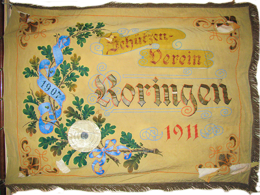 Schützenverein Roringen e. V. Originalvereinsfahne von 1911